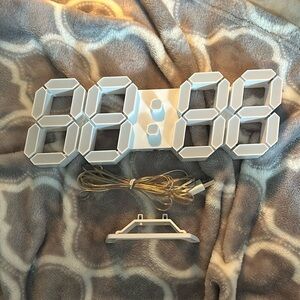 LED 3D Digital Clock